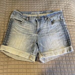 Eddie Bauer Boyfriend Fit Denim Shorts